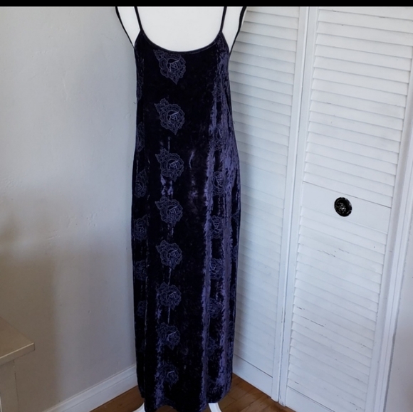 Purple Maxi Dress, Size Medium - Picture 2 of 8
